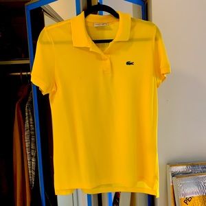 Women’s Lacoste Polo Short Sleeve Shirt